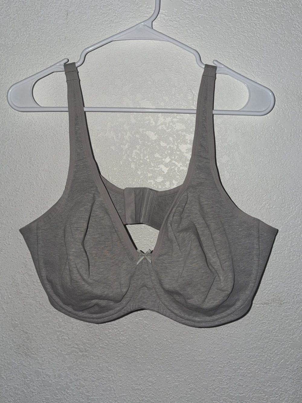 Fruit of the Loom Plus Size Fit For Me Unlined Underwire Bra 2 pack 46C #FT813PK